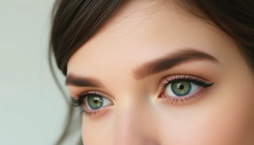 ojos delineados para mujeres