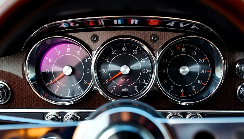 instrument cluster