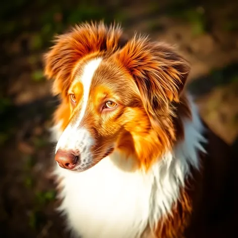 brown and white australian