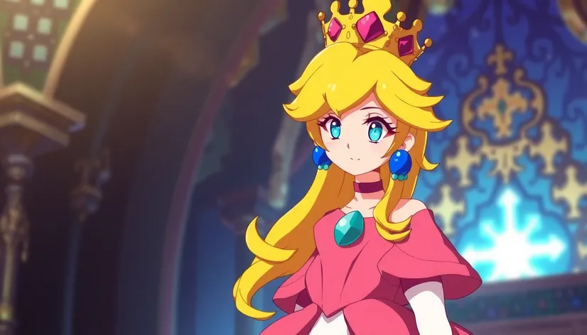 anime princess peach