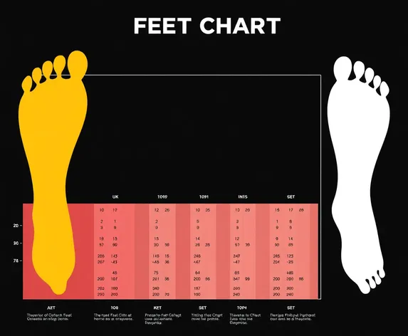 feet chart