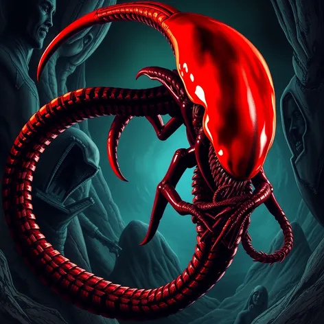 red xenomorph