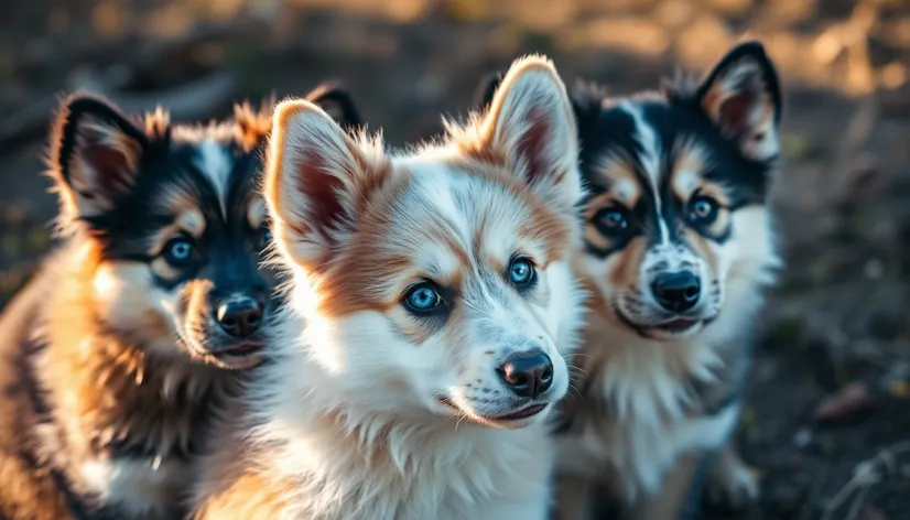 blue eyed dogs