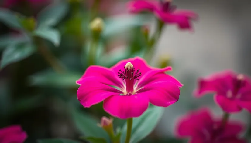 chilean magenta flower