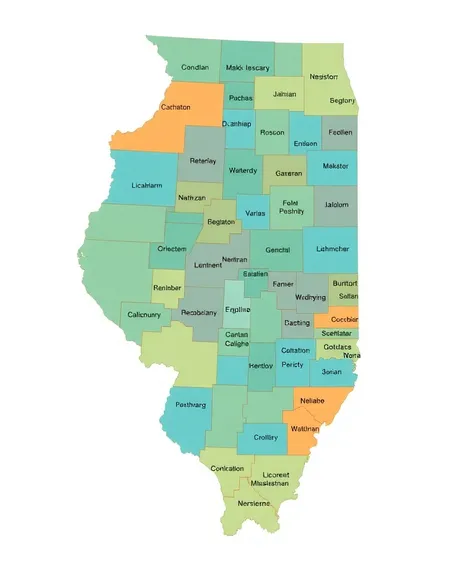 map of counties in