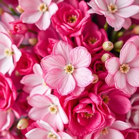 pink white flower background