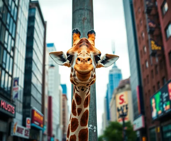 giraffe tongues pole