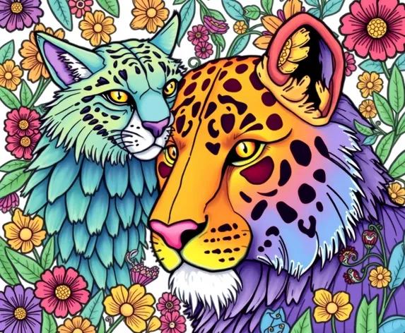 realistic coloring pages of