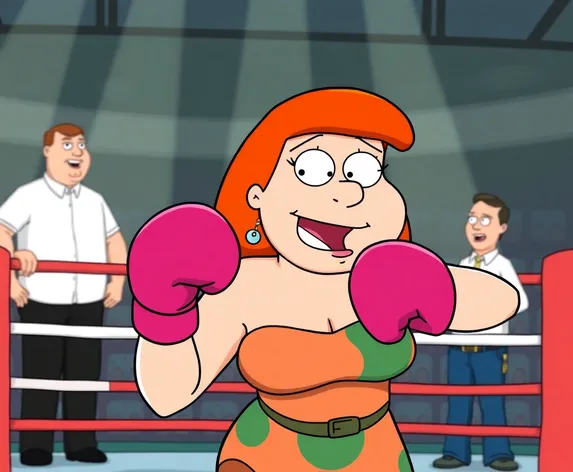 family guy lois boxing