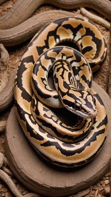cute ball python