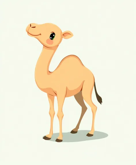 little camel cartoon