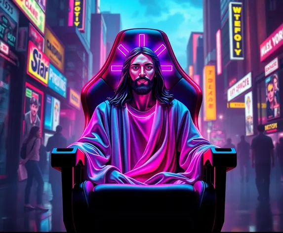 jesus gaming chair