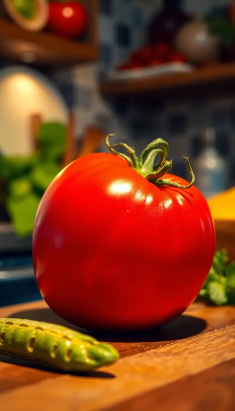 big red tomato