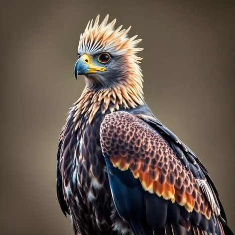 african crowned eagle