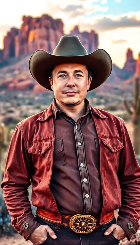 elon musk cowboy