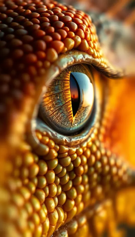 dragon eye close up