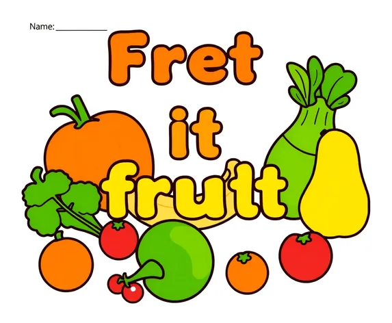 fruits or vegetables worksheet