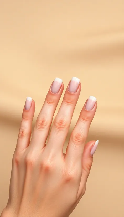 square french nails