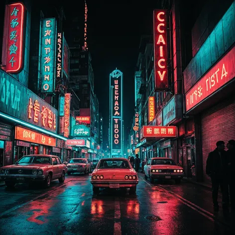 neon city