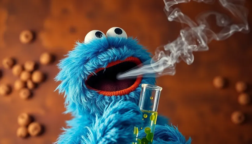 cookie monster bong