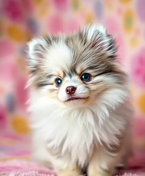 blue merle pomeranian