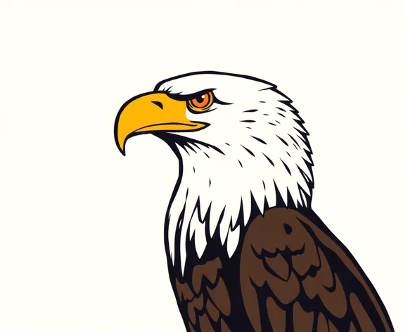 simple drawing eagle