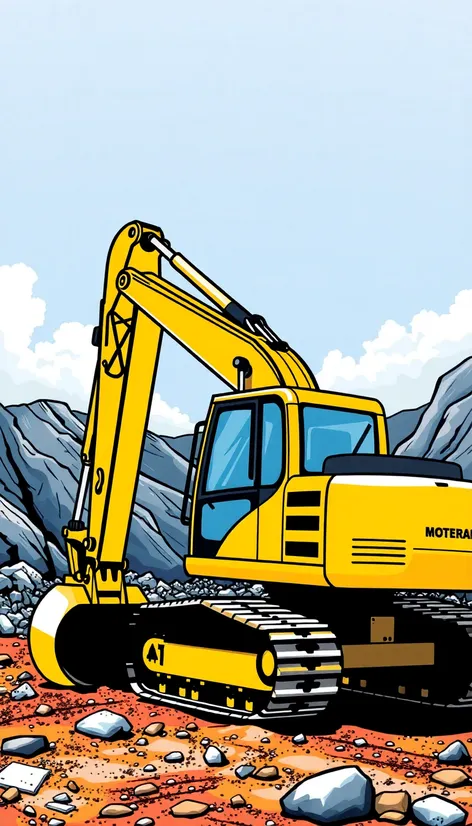 excavator clipart