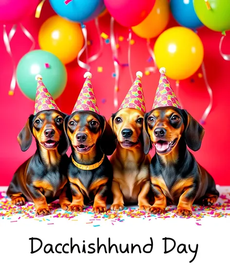 national dachshund day