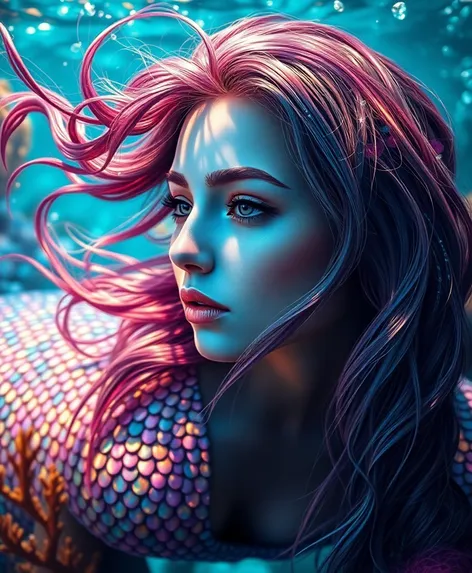 real mermaid art