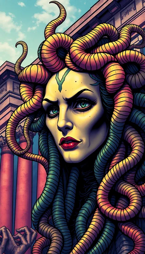 medusa drawing