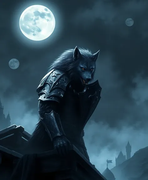 werewolf in armor