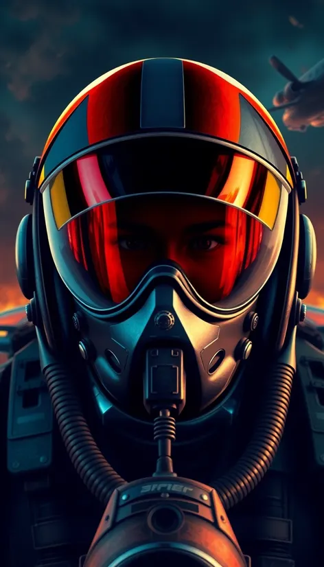 fighter pilot helmet