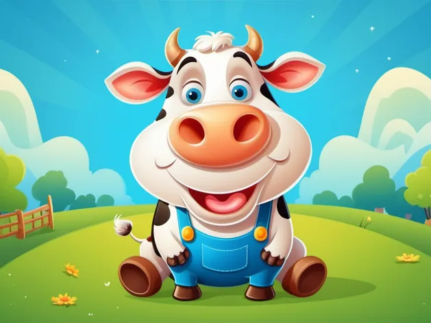 cartoon cow