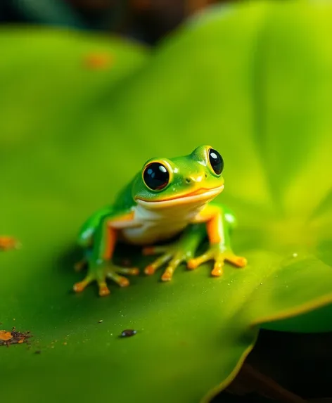 cute tiny frog