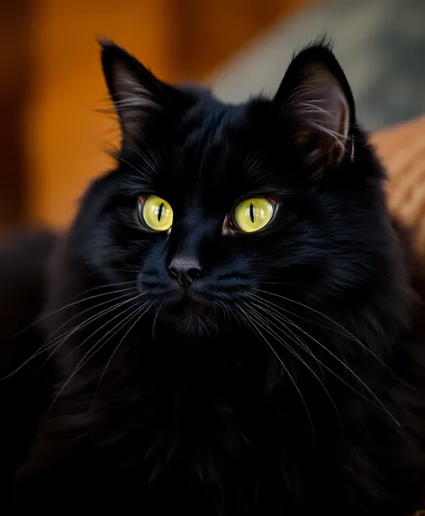 black main coon