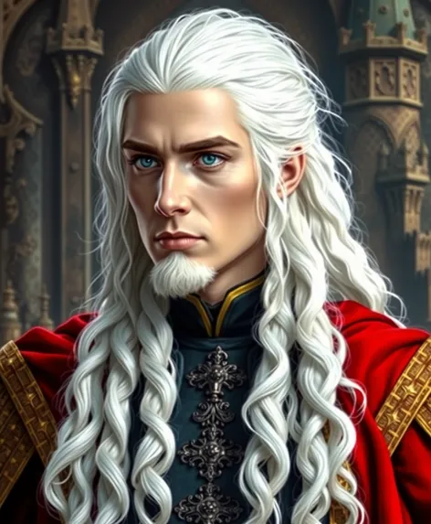 targaryen white hair