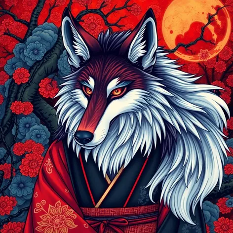 nine tailed wolf