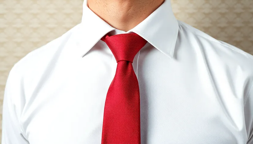 red colour tie