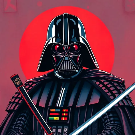 darth vader samurai art