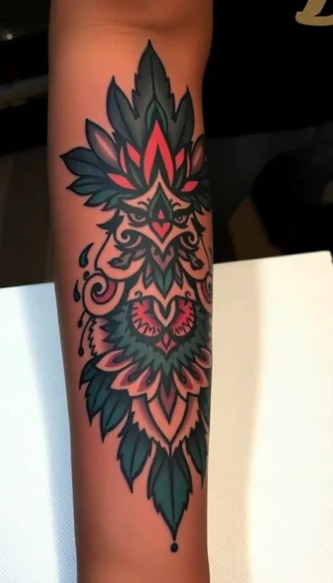 arm tattoos aztec