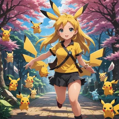 Cynthia Pikachu fusion