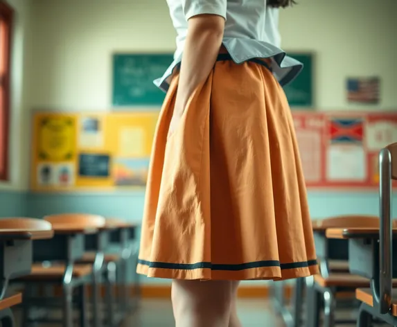 school girl skirt