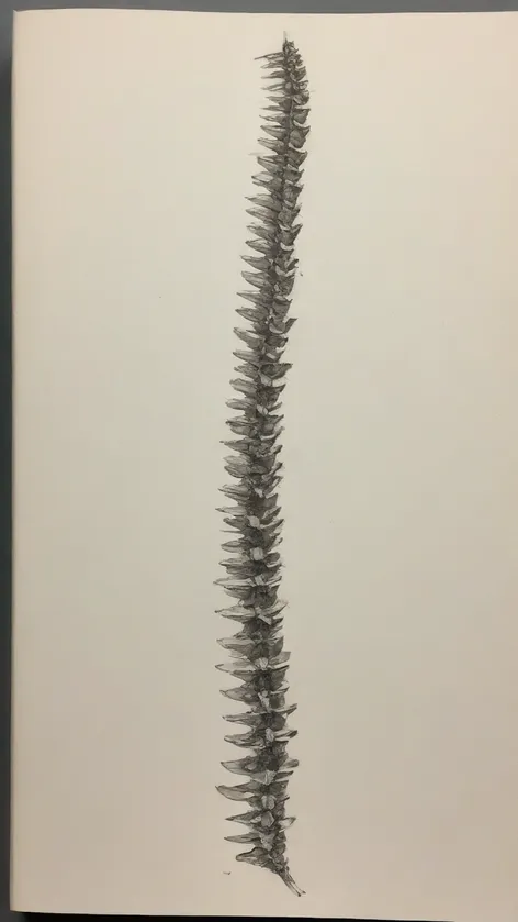 spine drawing