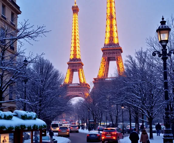 paris in winter