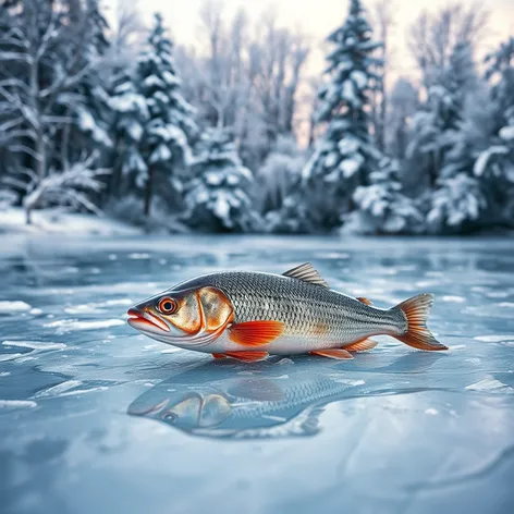 fish on ice