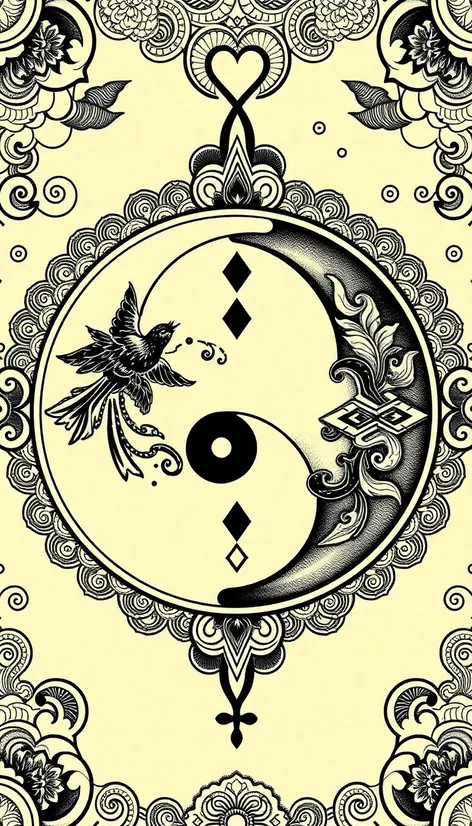 yin and yang tattoo