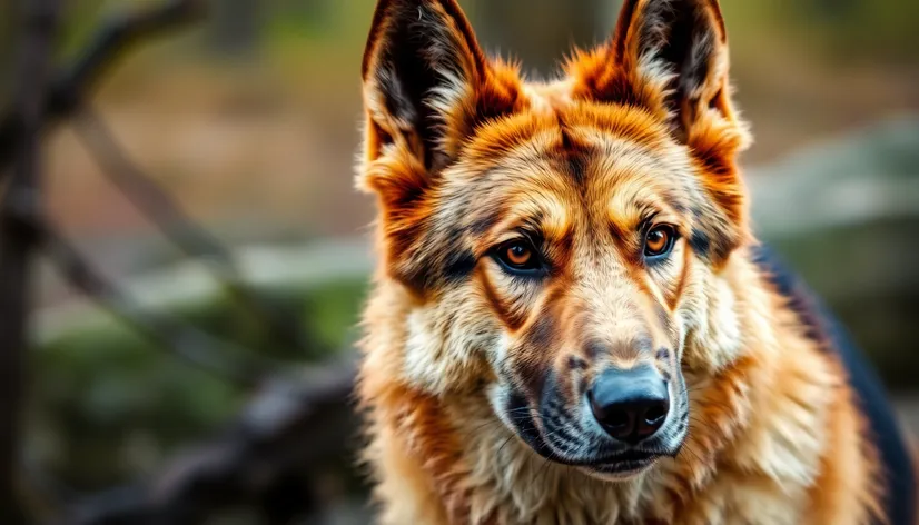 wolf mix german shepherd