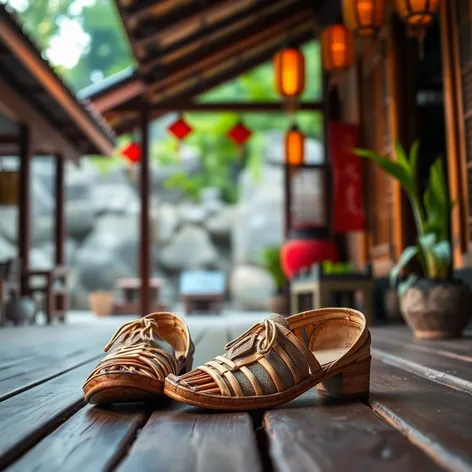 bamboo shoes