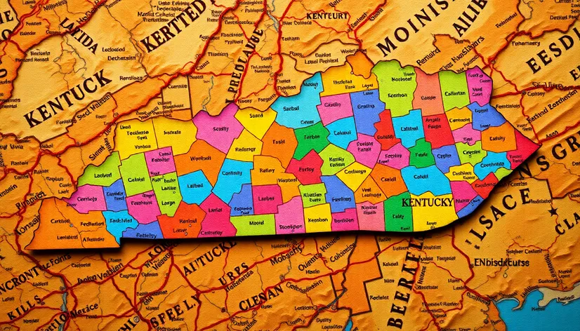 map of kentucky counties