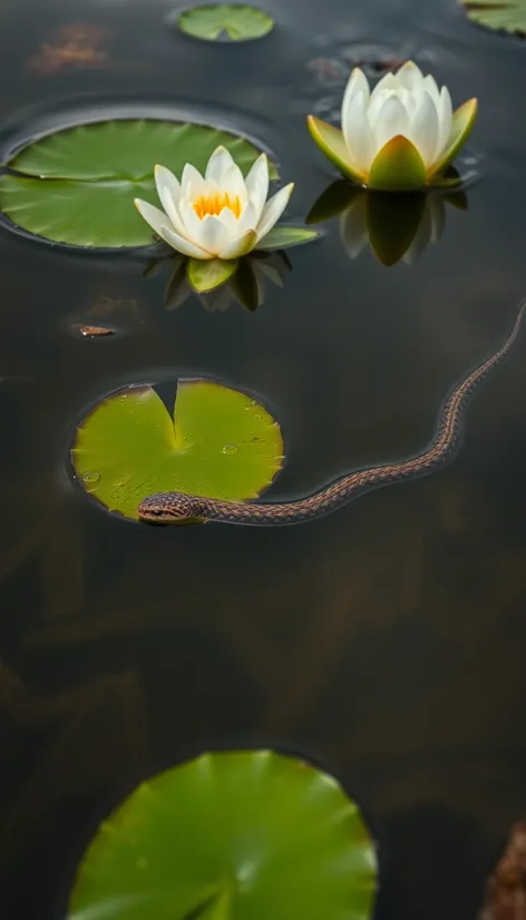 lake erie water snake